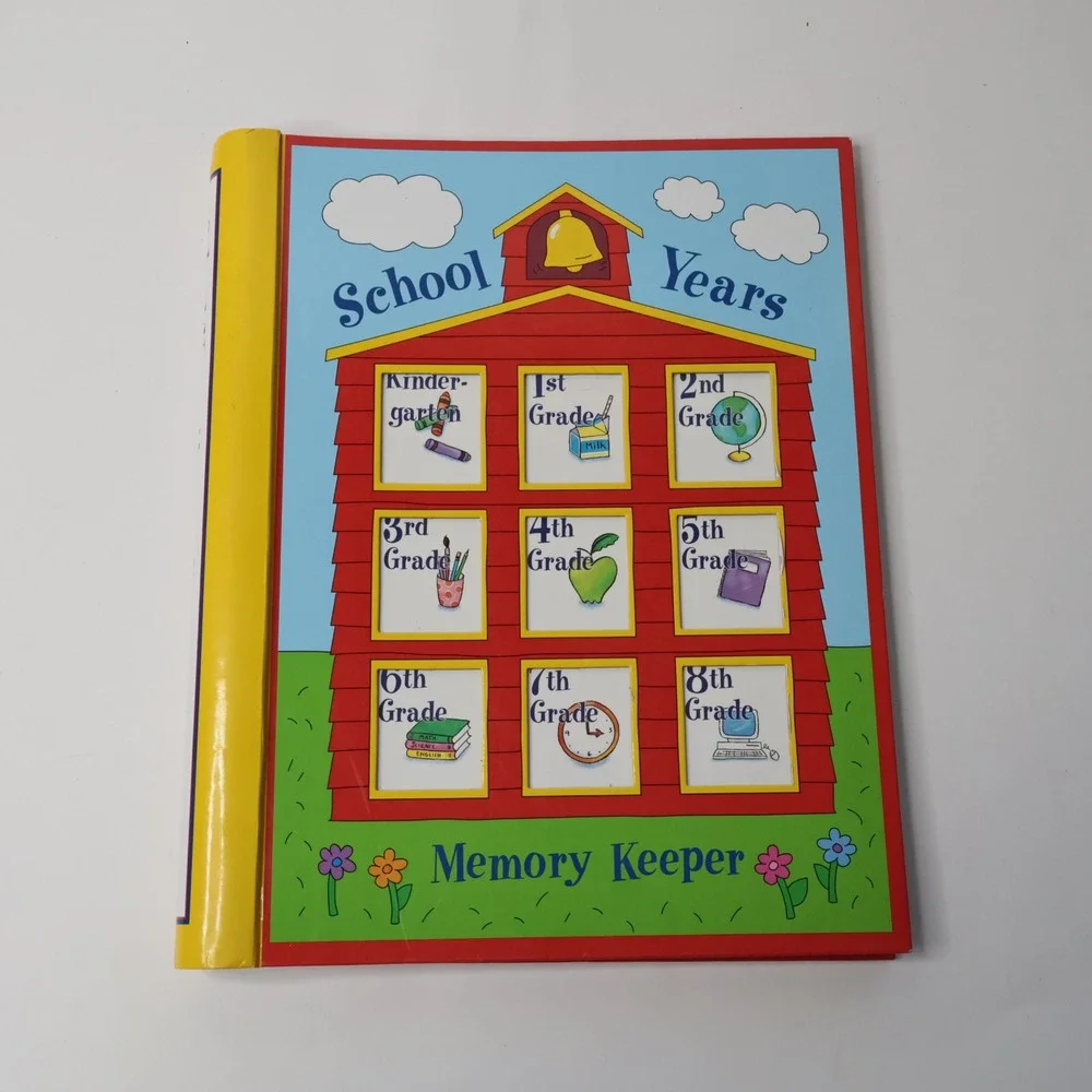 New Seasons School Years Memory Keeper K-8 Keepsake Journal Red 1-4127-4103-3